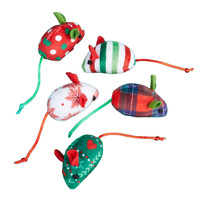 Jouet de chat en peluche cataire de Noël en gros pour Noël