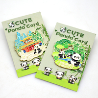 Panda Travel – Fabricant de badges métalliques personnalisés : Créez votre propre épinglette en émail rigide scintillant sur mesure, avec logo personnalisé OEM/ODM