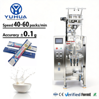 Machine d'emballage automatique YH pour sachets de 10 ml, 15 ml, 20 ml, compléments de collagène, compléments énergétiques, sachets liquides