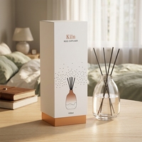 Nouvelle conception de boîte-cadeau pour parfum, boîte en papier rigide de luxe personnalisée en gros, boîte de diffuseur de parfum recyclable, coffret cadeau de parfum