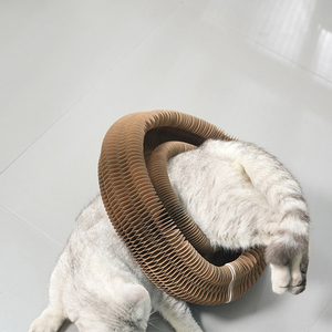 Rascador para Gatos Transformable, Juguete para Gatos Resistente al Desgaste, Sin Residuos, Tabla de Rascado con Bola Resistente a los Arañazos - Product Image 2