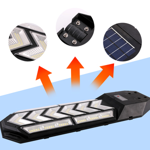 Giá Rẻ Chất Lượng Cao Bền Tích Hợp Năng Lượng Mặt Trời Ánh Sáng 200W IP65 Không Thấm Nước Ngoài Trời Điều Khiển Từ Xa Độ Sáng Cao Năng Lượng Mặt Trời Ánh Sáng Đường Phố - Product Image 2