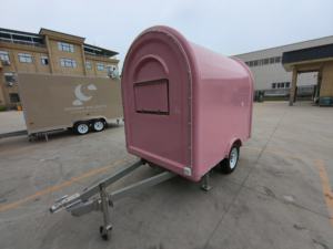 รถเข็นอาหารคุณภาพสูงเครื่องเทรลเลอร์บาร์บีคิวเคลื่อนที่สำหรับอาหารเครื่องเทรลเลอร์แฮมเบอร์เกอร์7x12และของทอดสิ่งที่ฉันจะทำ - Product Image 3