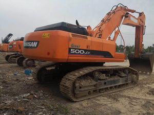 Excavadora de orugas hidráulica DOOSAN 500LCV usada, buen estado, 50 toneladas, marca coreana, modelo 2023, motor y motor de bajas horas - Product Image 2
