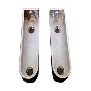 Support de tringle de penderie en alliage de zinc Jin Aoding, base plate pour tube, support de vêtements gauche/droite, design moderne et simple - Product Image 1