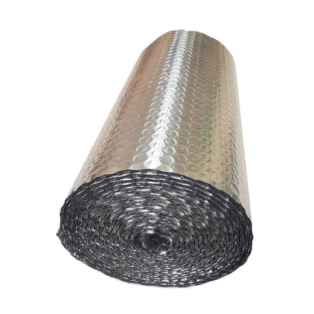 air cell insulation polyester bubble foil insulation thermal aluminum bubble foil material heat insulation