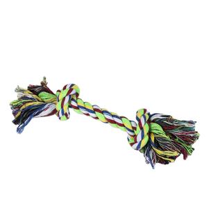 <span class=keywords><strong>Eco</strong></span> <span class=keywords><strong>Friendly</strong></span> Cane Intrecciato Nodi di Cotone, Doppio Osso Nodo Del Cane Giocattolo Corda Dentale Denti Puliti Chew <span class=keywords><strong>Pet</strong></span> Giocattoli Del Cane - Product Image 2