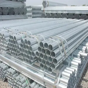 Hot Sale Q195 Q235 Q345 Hot-Dipped Galvanized Steel Tube 6m/12m ERW Technique Round Section Shape JIS Certified Gi Pipe"