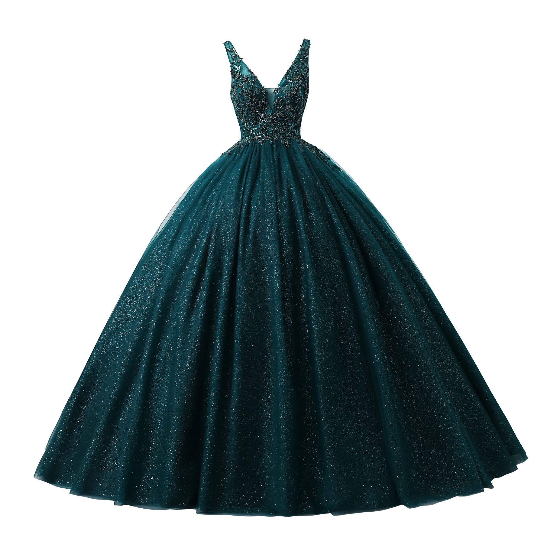 Elegant Prom Dress Size 16 - Floor-Length Plus Size Gown