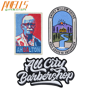 แผ่นปะติดคลับรูปนกยูงสีขาวขนาดใหญ่ปักสัญลักษณ์จักรยานดอกไม้รถจักรยานยนต์ยานยนต์ - Product Image 6