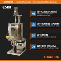Machine à rouge à lèvres semi-automatique à engrenages de haute précision XUANHUA GZ-KH, capacité 20L, chauffage à l'huile thermique, pour liquides visqueux