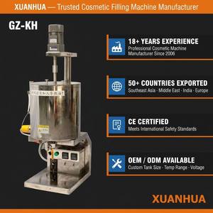 XUANHUA GZ-KH Machine semi-automatique haute précision pour le mélange de cosmétiques en gel, avec chauffage à l'huile thermique, capacité 20L, pour le verre et le rouge à lèvres - Product Image 6