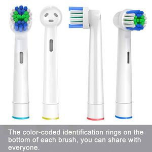 New Replacement Battery <b>Powered</b> Electric Tooth <b>Brush</b> Heads Medium Nylon Bristle CE RoHS Certified for Home Use - Product Image 4