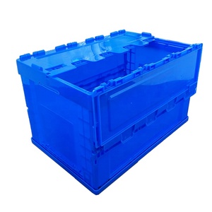 Conteneurs en plastique pliables HAOSEN, empilables et emboîtables, durables et légers pour la transformation alimentaire, le <span class=keywords><strong>transport</strong></span> et l'emballage - Product Image 3