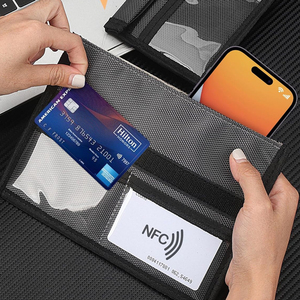 ซองใส่โทรศัพท์มือถือแบบเรียบง่ายป้องกันการปล่อยสัญญาณจากแล็ปท็อปซองผ้าออกซ์ฟอร์ด - Product Image 1