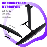 Grosir 3K karbon GY 1350 Hidrofoil besar sayap depan 2000sqcm Wingfoil Waterplay Surfing Foil papan pemula Hidrofoil