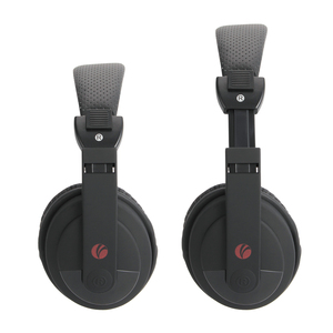 Cuffie musicali con cavo USB personalizzato con microfono con pulsante di disattivazione per Call Center dell'ufficio - Product Image 3