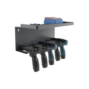 Heavy Duty Steel Tool Storage Wall Mount Shelf Rack Drill Holder Power Tool Organizer hand drill storage rack