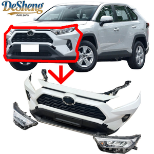 Instalación Directa, Accesorios para Toyota RAV4, Parachoques Delantero, Faros LED, Rejilla, Radiador, Guardabarros, Capó y Parabrisas - Product Image 1