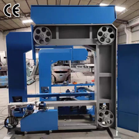 Machine de découpe à couteau annulaire de 800 mm, trancheuse automatique d'éponge, de papier alvéolé, de mousse EPE et EVA pour usine et fabricant