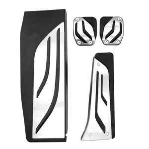 Juego de almohadillas de pedales para reposapiés de acero inoxidable para coche para <span class=keywords><strong>BMW1</strong></span> 2 3 4 Series F20 F21 F30 F32 F36 M3 M4 - Product Image 2
