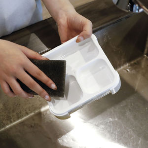 China Unique W-Sealing Structure <b>Plastic</b> Reusable Bento <b>Lunch</b> <b>Box</b> Food Grade Leak Proof For School - Product Image 4