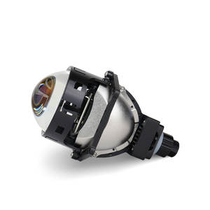 Faro Delantero con Lente de Proyector Bi-LED K115 de 55W, H4 H7 9005 9006, Luz Alta/Baja, 12V, 6000K, 10000 Lúmenes, Ajuste Universal para Automóvil - Product Image 2