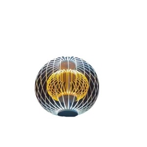 Lanterne LED en fibre optique colorée 30cm 40cm, étanche pour extérieur, décoration suspendue pour arbre, cour, parc, Noël, fêtes - Product Image 4