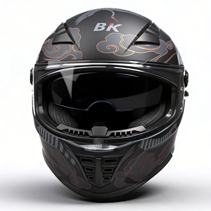 Helm Sepeda Motor SIGOTECH Unisex Full <span class=keywords><strong>Face</strong></span> dengan Modularitas ABS Ganda, Perlengkapan Keselamatan Baru untuk Moto Motocross Termasuk Visor Ganda - Product Image 2