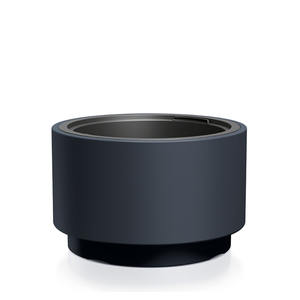 HEOS VESSEL DIAM. 46.8 H. 29.5 ANTHRACITE - Product Image 1