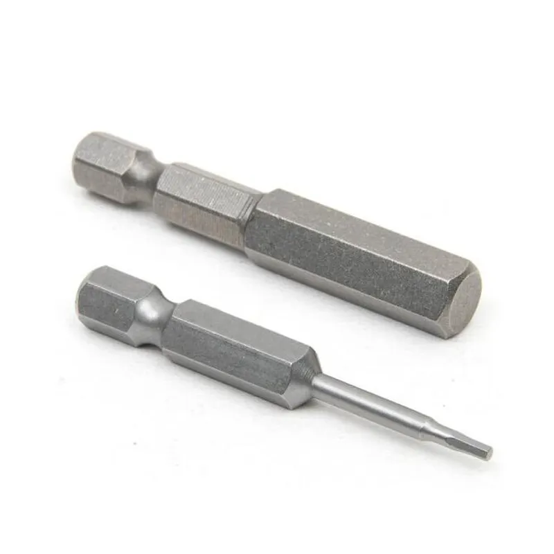 3mm 4mm 5mm 6mm 8mm legierter Stahl CRV S2 Sechs kant Sechs kant schrauben dreher Bit