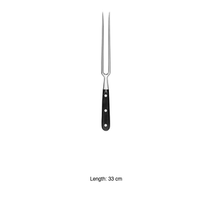 Fourchette de chef forgée 33 cm Ambrogio Sanelli 3375.033 - Product Image 3