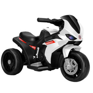 รถมอเตอร์ไซค์ไฟฟ้าสามล้อ LGL สำหรับเด็กอายุ 3-6 ปี แบตเตอรี่ 12V ชาร์จได้ สีขาวและสีแดง - Product Image 1