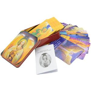 44 Tarjetas Moda Impresión colorida Caja de lata Paquete Oracle Card Deck - Product Image 4