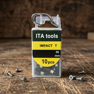 Puntas de Impacto Torx de Grado Industrial y para Bricolaje, 1/4\", 50 mmL, Material S2, ODM OEM Disponible - Product Image 1