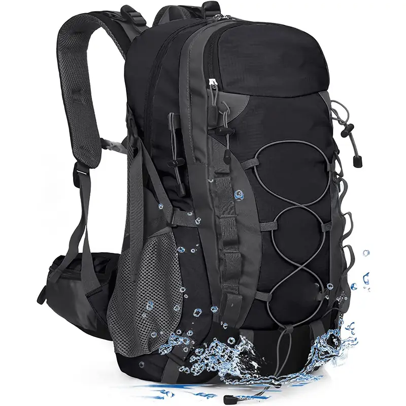 Custom Outdoor Leichter Wander rucksack Wander rucksack mit wasserdichter Regen hülle