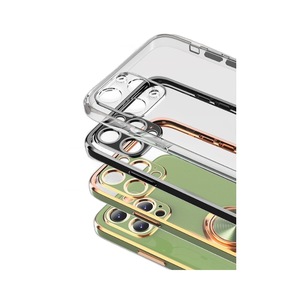 Custodia per telefono sportiva in TPU elettrolitica 6D per <span class=keywords><strong>iPhone</strong></span> 15 & Apple 14 Pro Max supporto per portafoglio magnetico e impugnatura di aspirazione - Product Image 5