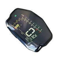 DKYS 72V/96V Versi Satu Kabel /CAN LCD DKD Speedometer Dapat Menyesuaikan Tampilan Kecepatan Secara Cerdas