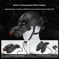 Lunettes de vision nocturne infrarouge à monture frontale, best-seller transfrontalier, jumelles 4K d'extérieur à focale réglable NV8300