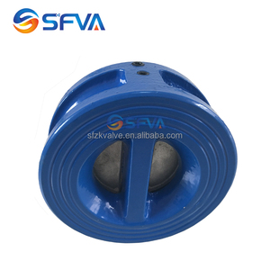 Sfva thương hiệu gang <span class=keywords><strong>Wafer</strong></span> loại đôi cửa kép tấm kiểm tra van Chất lượng cao cho phương tiện truyền thông nước - Product Image 3