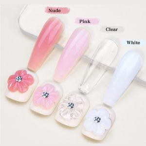 Extensión de mano antiadherente, Gel para decoración de <span class=keywords><strong>uñas</strong></span>, flor tallada sólida, forma UV, pegamento para esmalte, extensión de <span class=keywords><strong>uñas</strong></span> de Gel - Product Image 3