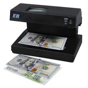 DC-2038 Uv Money Detector Currency Check Machine Fake Money Detector With Uv Lamp Counterfeit Bill Detectors Money