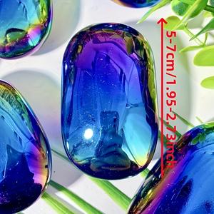 Pierre ovale polie en obsidienne noire naturelle pour la guérison spirituelle, la décoration intérieure et les cadeaux de fêtes – Vente en gros - Product Image 6