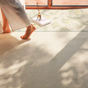 Alfombra con Diseño Floral <span class=keywords><strong>para</strong></span> <span class=keywords><strong>Mesa</strong></span> <span class=keywords><strong>de</strong></span> Comedor, Alfombras Beige Antideslizantes <span class=keywords><strong>para</strong></span> Sala <span class=keywords><strong>de</strong></span> Estar, Alfombra <span class=keywords><strong>de</strong></span> Estilo Turco <span class=keywords><strong>para</strong></span> Dormitorio - Product Image 2