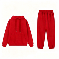 Ensemble de sweats à capuche sportifs personnalisés pour l'automne et l'hiver, en coton ample, unisexe