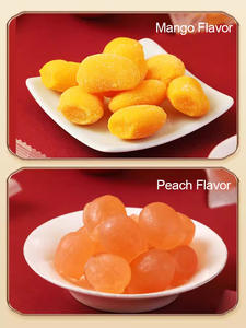Dobby sertifikat Halal makanan ringan 100g 110g lembut permen Jelly jus isi lebih dari 60% mangga rasa permen Gummy - Product Image 5