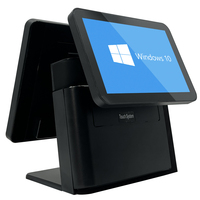 Machine POS intégrée pour restaurant et supermarché, écran tactile capacitif 15 pouces, système d'inventaire POS Matsuda ST9900D, livraison directe d'usine