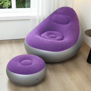 Fauteuil inclinable gonflable pliable et moderne pour les festivals de musique en plein air et le camping pour les plages et le salon - Product Image 6
