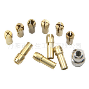 ชุดดอกสว่านทองเหลืองมิสเตอร์ดริล 11 ชิ้น พร้อมน็อตสีเงิน สำหรับสว่านไฟฟ้า อุปกรณ์เสริมสว่านขนาดเล็ก - Product Image 3