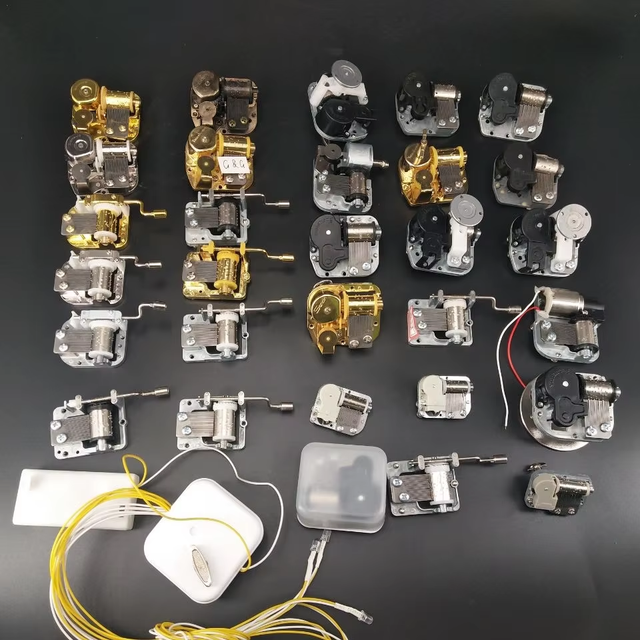 Hot Selling Custom Music Box Movement Gold Wholesale Custom Music Box Mechanism